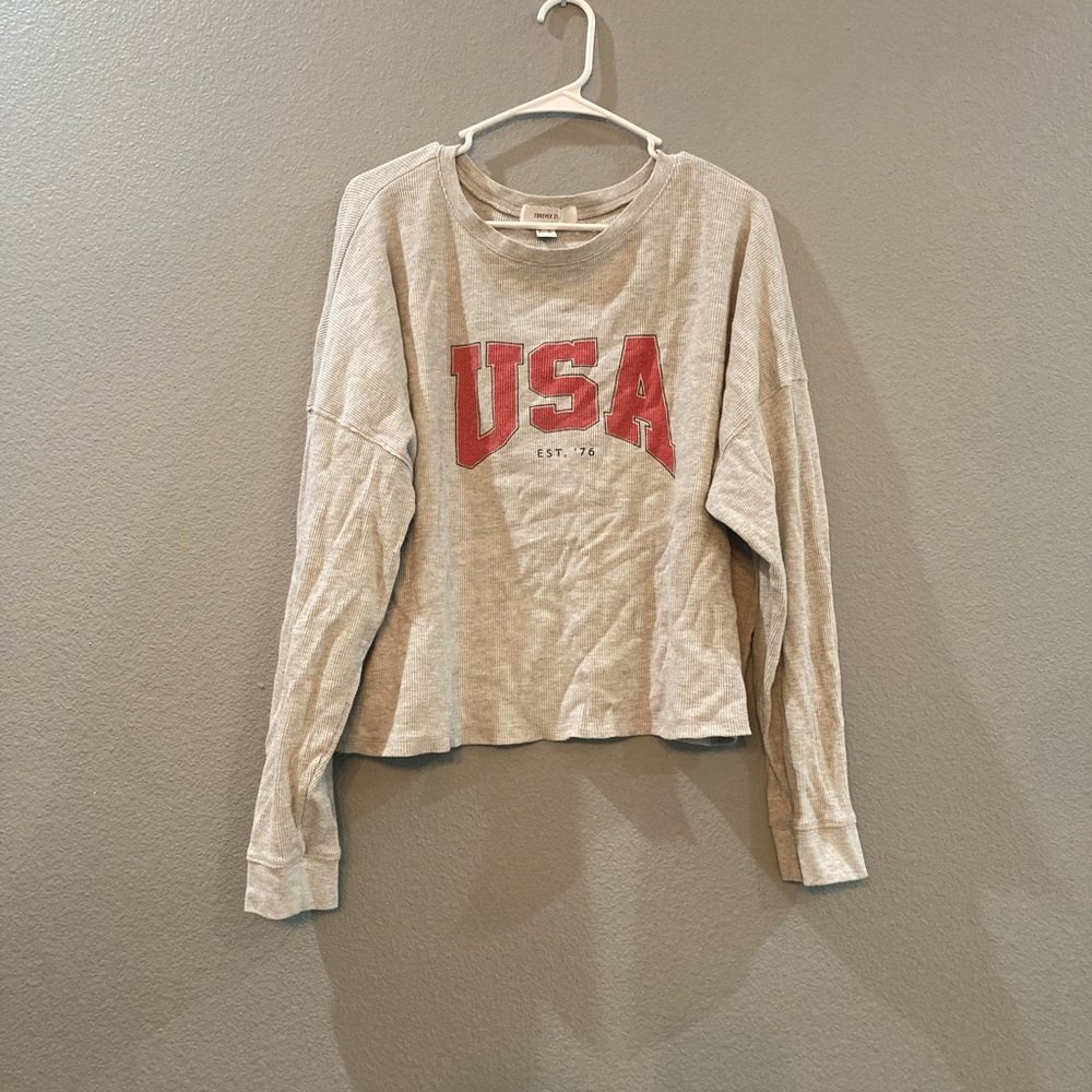 long sleeve usa shirt